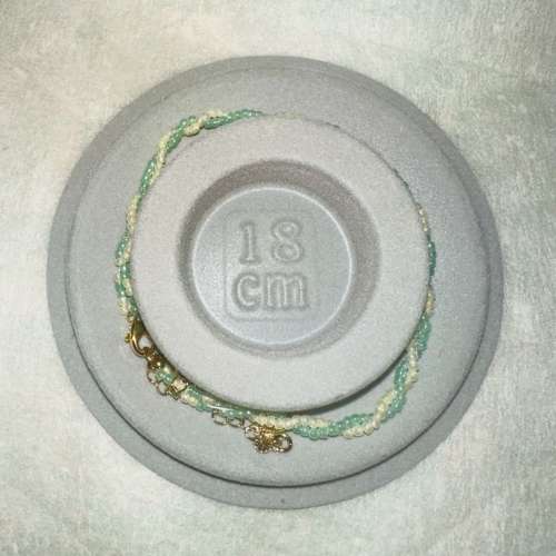 清新螺旋串珠手鍊