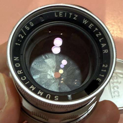 Leica Leitz M 50mm f2 summicron Rigid V2