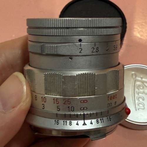 Leica Leitz M 50mm f2 summicron Rigid V2