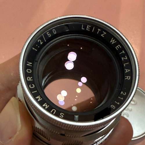 Leica Leitz M 50mm f2 summicron Rigid V2