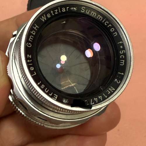 Leica Leitz M 50mm f2 DR summicron V1 no google