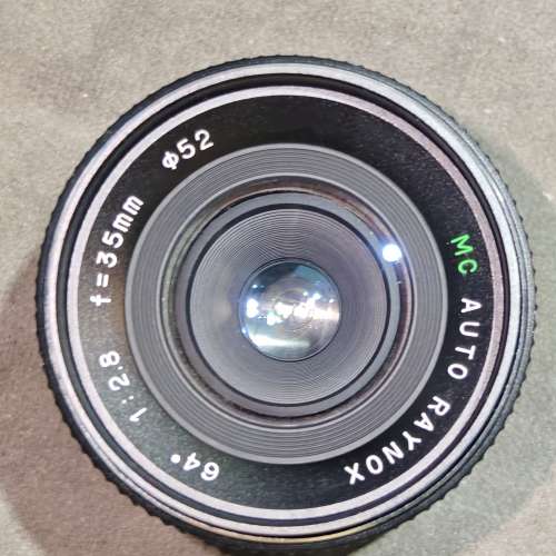RAYNOX 35/2.8 AUTO MC For M42 加轉接環可用於 Sony fujifilm Canon nikon 相機