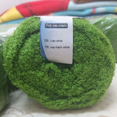 全新長絨棉 亞麻棉 親膚絨綫 絨線 毛衣冷線 毛冷 毛線 織頸巾 毛綫 織冷衫手工 鈎織...