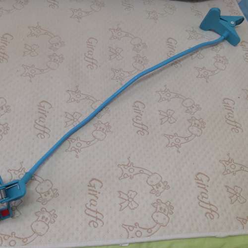 全新粉藍色手機支架 手機架 支撐架 懶人支架 LED燈架