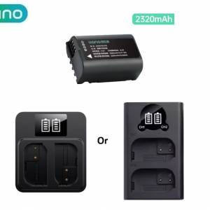 LLANO DMW-BLK22 Rechargeable Lithium-ion Battery With LCD Display Charger
