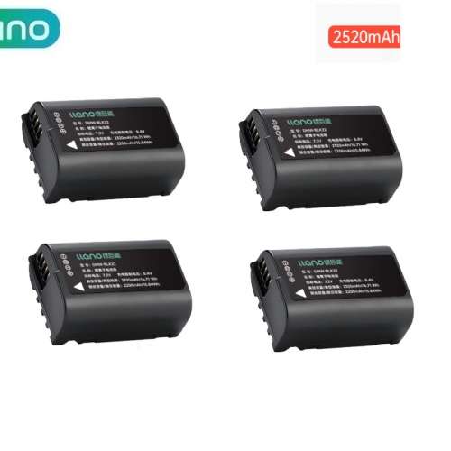 LLANO  Panasonic DMW-BLK22 Lithium-Ion Battery Pack 代用鋰電池 (2520mAh)