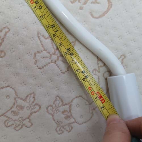 98% NEW白色手機支架 手機架 支撐架 懶人支架 LED燈架