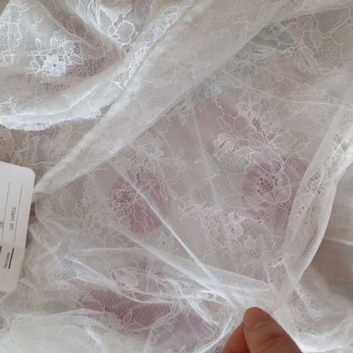 全新小童雙層蕾絲外套 蕾絲罩衫 白色外套 一件