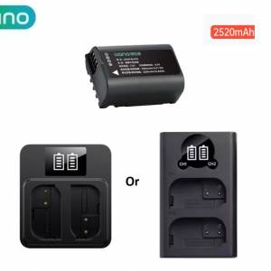 DMW-BLK22 Rechargeable Lithium-ion Battery With LCD Display Dual USB-C Charger
