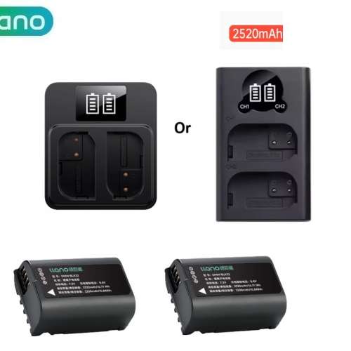 DMW-BLK22 Rechargeable Lithium-ion Battery With LCD Display Dual USB-C Charger
