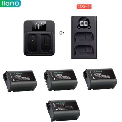 DMW-BLK22 Rechargeable Lithium-ion Battery With LCD Display Dual USB-C Charger