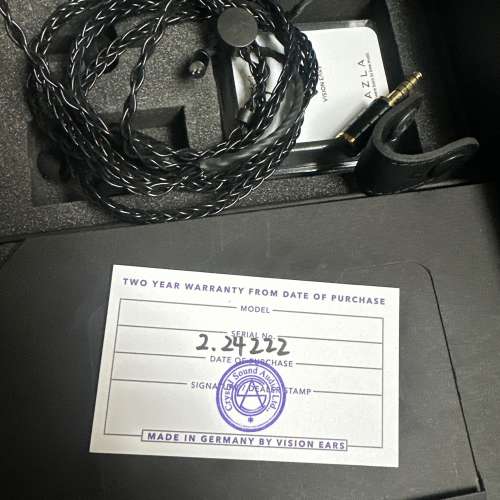 Vision Ears Ext (Elysium EXTENDED) 靜電混合單元耳機