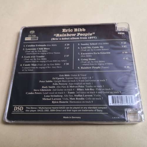 SACD ERIC BIBB Rainbow People 德版