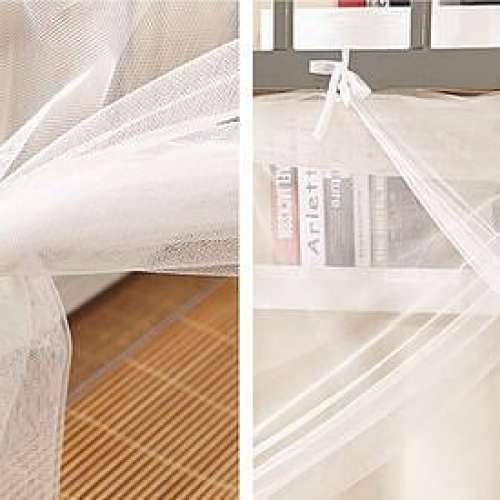 全新方頂加密蚊帳 1米/1.2米 學生蚊帳 學校宿舍 驅蚊 防蚊 防蟲 蚊帳 Mosquito Net ...