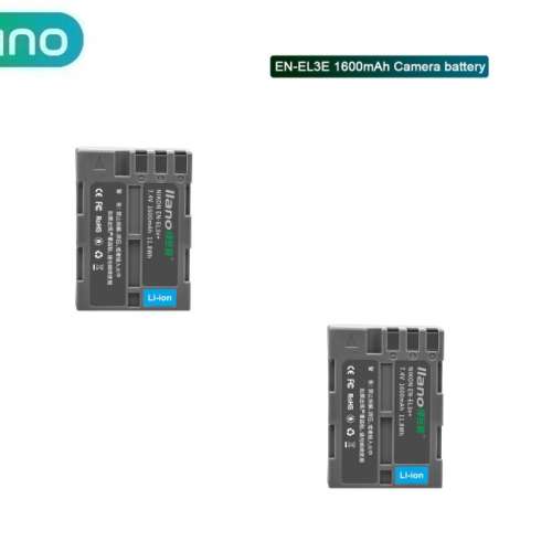 LLANO NIKON EN-EL3 /EN-EL3a / EN-EL3e Lithium-Ion Battery Pack  代用鋰電池 (1...