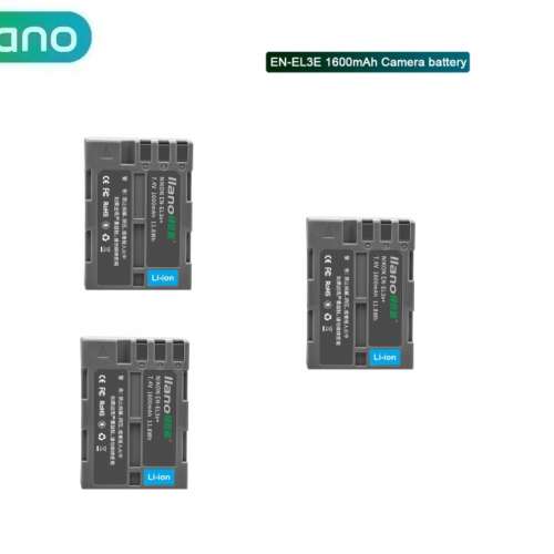 LLANO NIKON EN-EL3 /EN-EL3a / EN-EL3e Lithium-Ion Battery Pack  代用鋰電池 (1...
