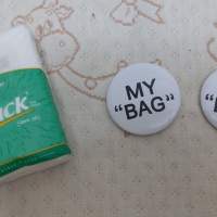 全新MY BAG 襟章 徽章 掛飾 胸針 別針 胸章 扣章 襟針 扣針 Pins