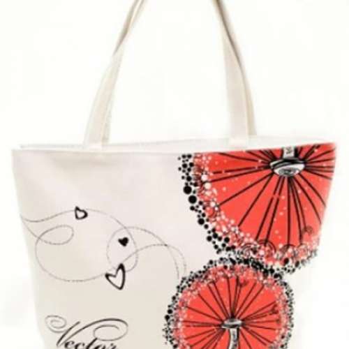 全新荷花葉 帆布袋 環保袋 購物袋 手提袋 單肩袋 電腦袋 雜物袋 手袋 手挽袋 包包 ...