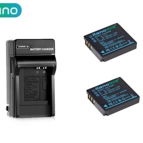 LLANO CGA-S005 With Single-Bay Travel Battery Charger 代用鋰電池連充電機 (100...