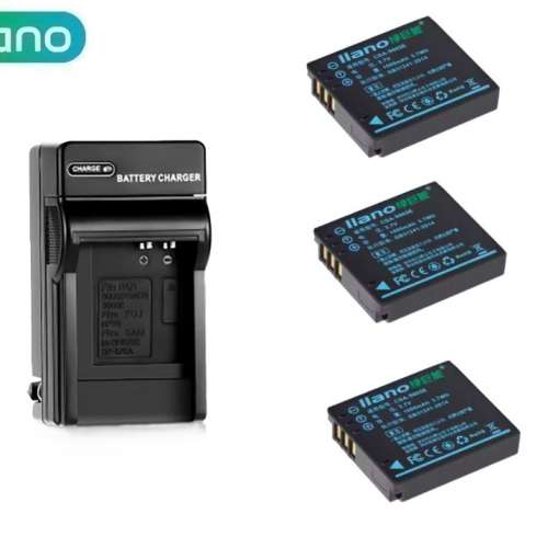 LLANO CGA-S005 With Single-Bay Travel Battery Charger 代用鋰電池連充電機 (100...