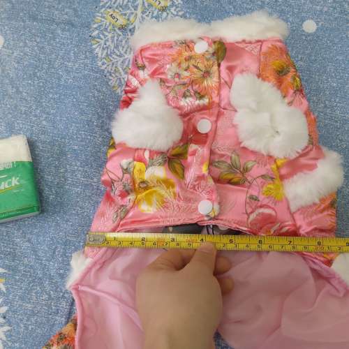 全新貓狗中式夾棉衣連褲 狗衫 貓衫 寵物秋冬衣物 寵物保暖 新年棉衣連褲 狗仔衫 寵...