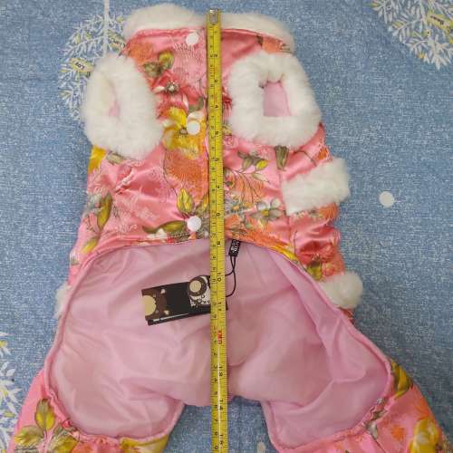 全新貓狗中式夾棉衣連褲 狗衫 貓衫 寵物秋冬衣物 寵物保暖 新年棉衣連褲 狗仔衫 寵...