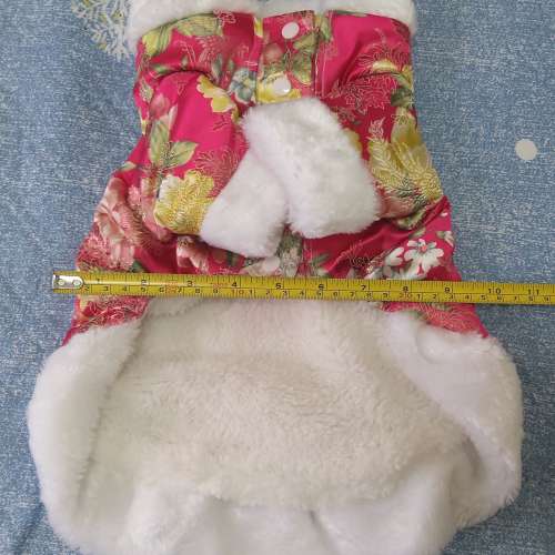 全新貓狗中式夾棉衣服 狗衫 貓衫寵物秋冬衣物 寵物保暖 新年棉衣 狗仔衫 寵物衫 狗...