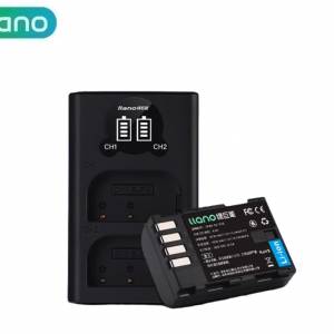 LLANO PANASONIC DMW-BLF19 / DMW-BLF19E With LCD Display Dual USB-C Charger 代...