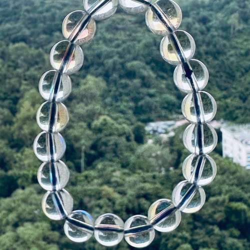 天然10mm精品收藏級藍月光石手鍊