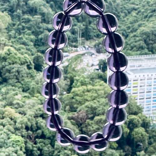 天然10mm精品收藏級烏拉圭紫水晶手鍊