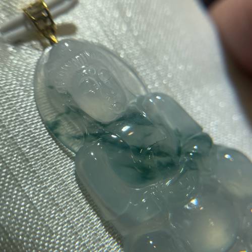 天然緬甸翡翠觀音