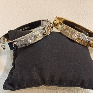💯 Authentic(no fake)⚡議價請移玉步#no bargain搬遷清貨⚡ Michael kors 手鈪Bra...