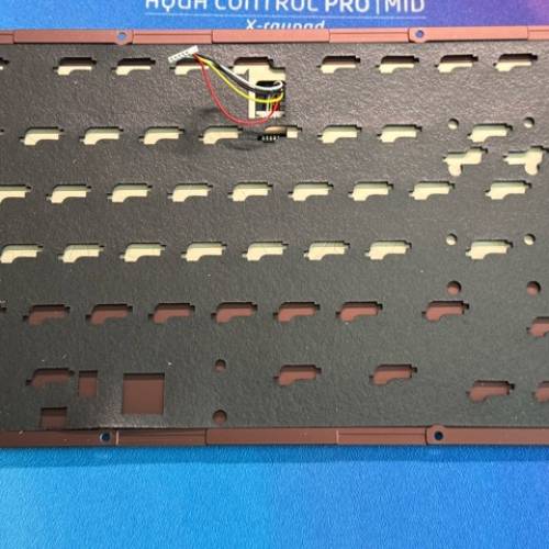 QK100 Custom Keyboard Tri-mode Hotswap flex cut
