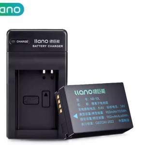 LLANO NB-5L Lithium-Ion Battery Pack With USB Charger 代用鋰電池連充電機