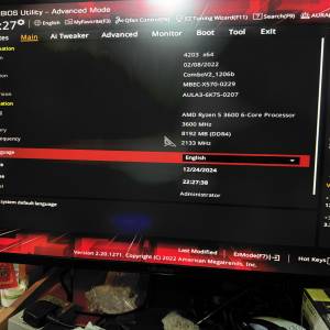 ASUS ROG X570-E Gaming Wi-Fi MB
