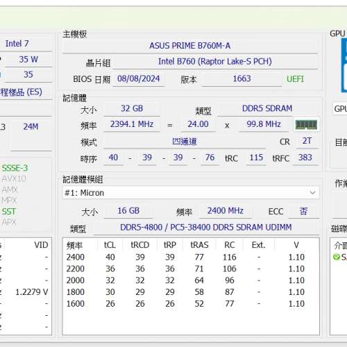 Intel Core i5-13600T Q1DE Qualifying Sample