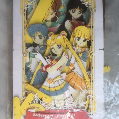 $50 95%新 美少女戰士 SailorMoon Eternal Sailor Moon - Paper Theater (整件, 拆...