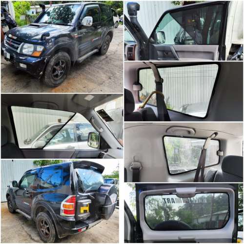 PAJERO 全車磁石濾光窗網太陽擋