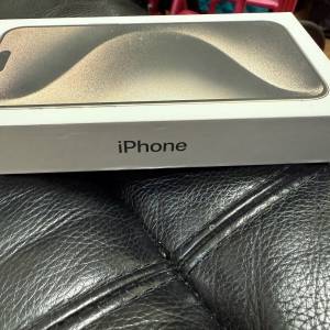 iPhone 15 Pro Max 256gb 原色 淨盒 吉盒 box only