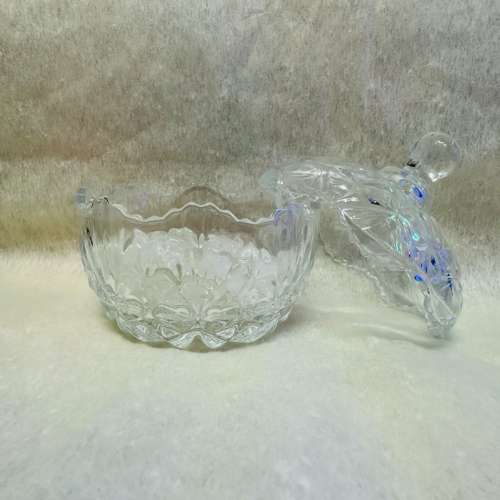 現貨水晶用有蓋透明玻璃消磁碗+200克白水晶消磁石