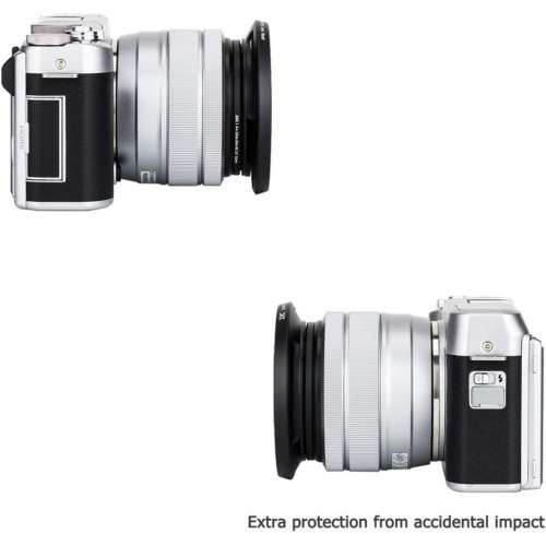 全新 富士 Fujifilm XC 15-45mm F3.5-5.6 OIS PZ JJC 旋入式 遮光罩 XE4 XE3 XS10 ...