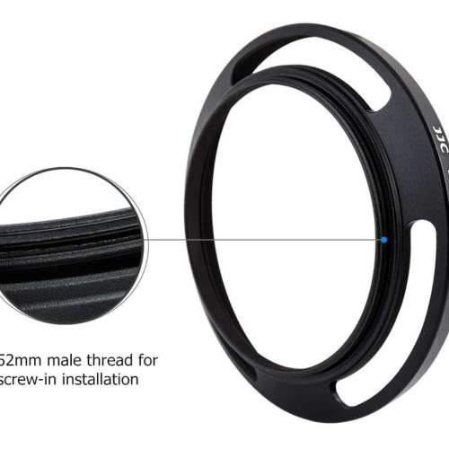 全新 富士 Fujifilm XC 15-45mm F3.5-5.6 OIS PZ JJC 旋入式 遮光罩 XE4 XE3 XS10 ...