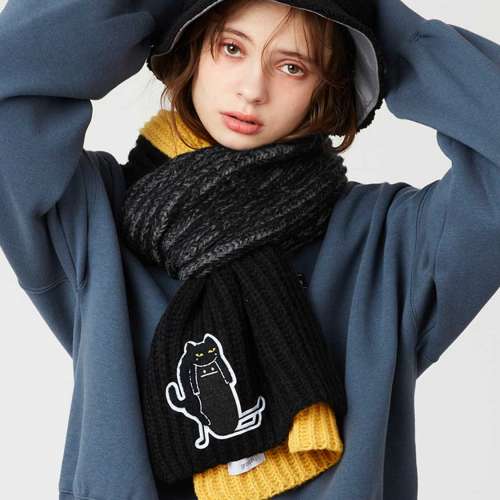 日本 Graniph x 2024冬天針織圍巾- 當季新品 -