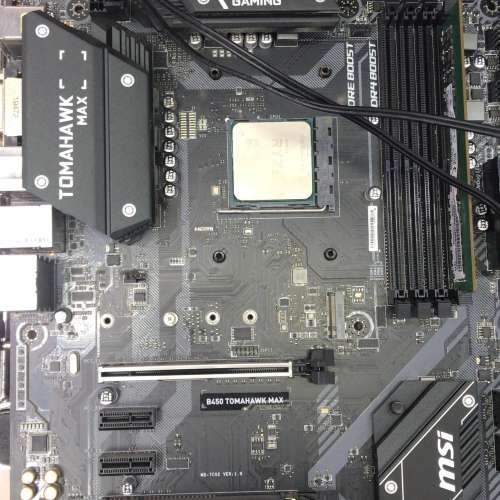 MSI B450 Tomahawk MAX DDR4 ( 已test ，完全正常）