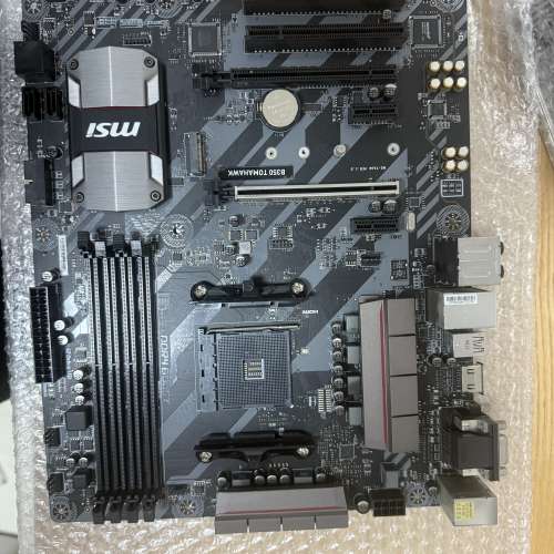 二手 MSI B350 TOMAHAWK B350 DDR4 AM4 ATX MB