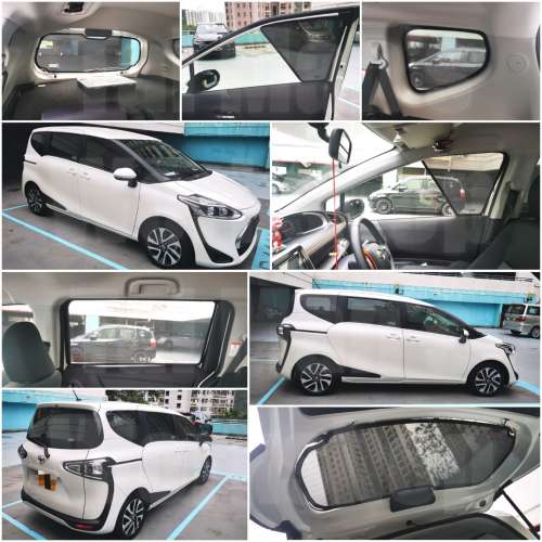 Sienta 全車磁石濾光窗網太陽擋