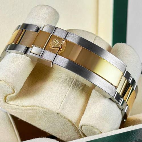 劳力士间金黑水鬼41表盘自动机械手表126613