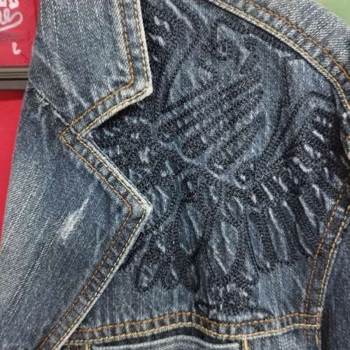 全新meoshe buckwild 型格潮款牛仔褸外套中大碼New trendy denim Jacket