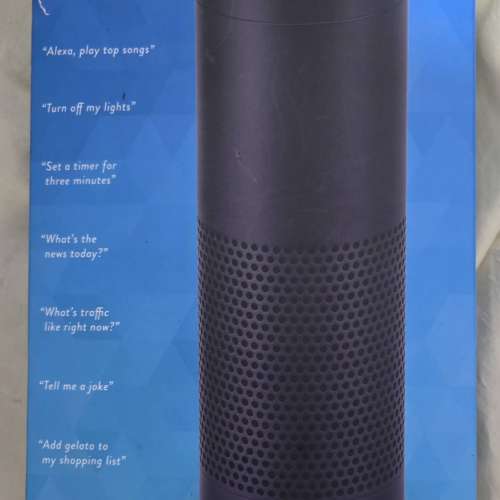 AMAZON ECHO 1st gen Alexa Bluetooth WiFi speaker 第一代智能AI喇叭