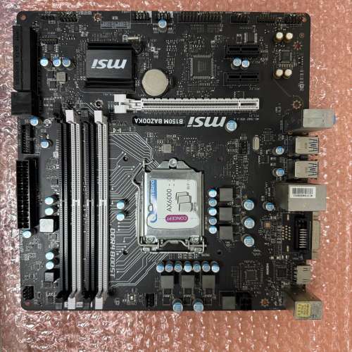 二手 MSI B150M BAZOOKA B150 DDR4 LGA1151 MATX MB